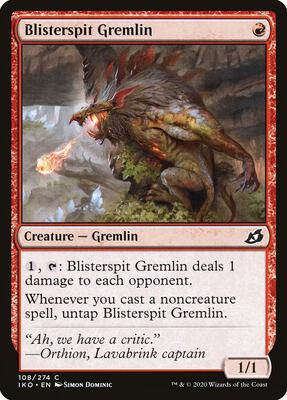 Blisterspit Gremlin card from Ikoria: Lair of Behemoths