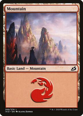 Mountain card from Ikoria: Lair of Behemoths