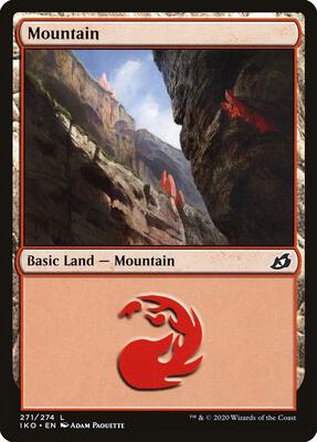 Mountain (271) card from Ikoria: Lair of Behemoths