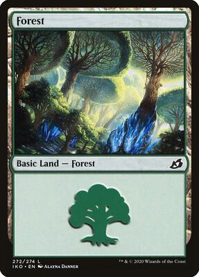 Forest card from Ikoria: Lair of Behemoths