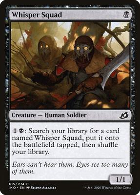 Whisper Squad card from Ikoria: Lair of Behemoths