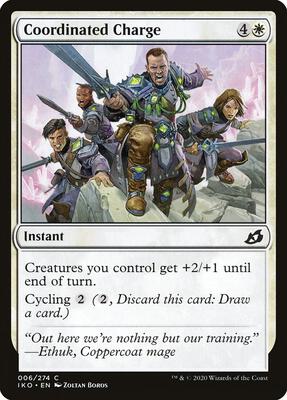 Coordinated Charge card from Ikoria: Lair of Behemoths