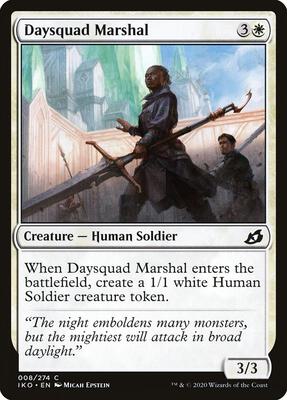 Daysquad Marshal card from Ikoria: Lair of Behemoths