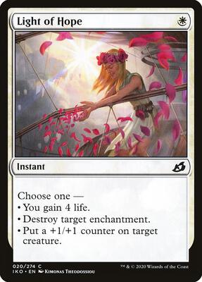 Light of Hope card from Ikoria: Lair of Behemoths