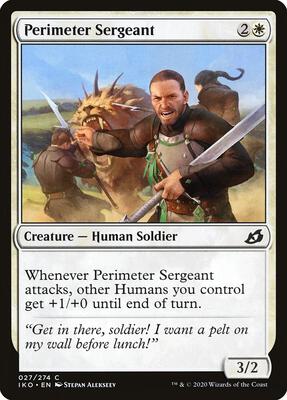 Perimeter Sergeant card from Ikoria: Lair of Behemoths