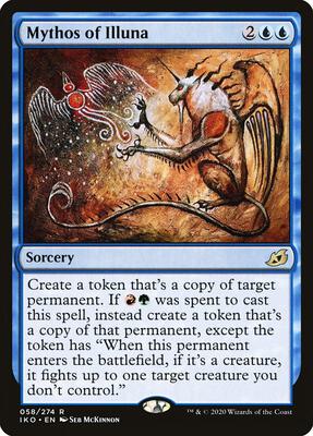 Mythos of Illuna card from Ikoria: Lair of Behemoths
