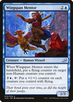 Wingspan Mentor card from Ikoria: Lair of Behemoths