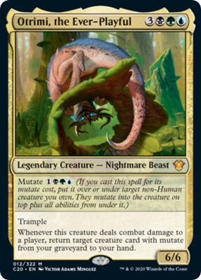 Otrimi, the Ever-Playful (Commander 2020) card from Oversize Cards
