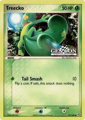 Treecko - 70/106 (GEN CON) card from Miscellaneous Cards & Products