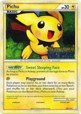 Pichu - 28/123 (Prerelease) card from Nintendo Promos