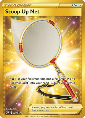 Scoop Up Net (Secret) card from SWSH02: Rebel Clash