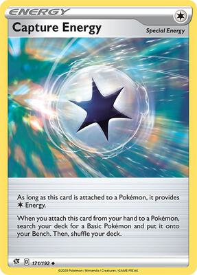 Capture Energy card from SWSH02: Rebel Clash