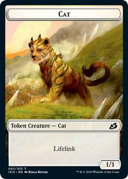 Cat Token card from Ikoria: Lair of Behemoths