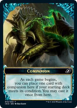 Emblem - Companion card from Ikoria: Lair of Behemoths