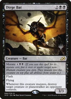 Dirge Bat card from Promo Pack: Ikoria