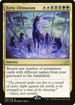 Eerie Ultimatum card from Promo Pack: Ikoria