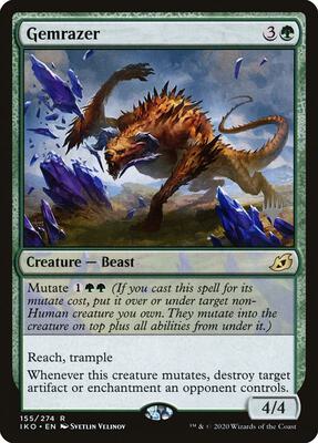 Gemrazer card from Promo Pack: Ikoria