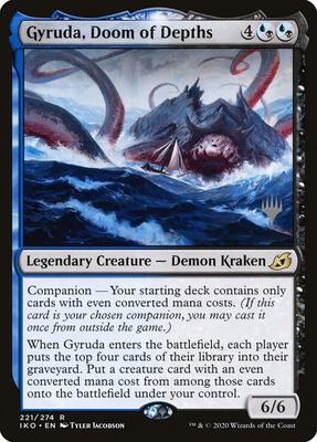 Gyruda, Doom of Depths card from Promo Pack: Ikoria
