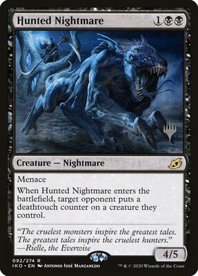 Hunted Nightmare card from Promo Pack: Ikoria