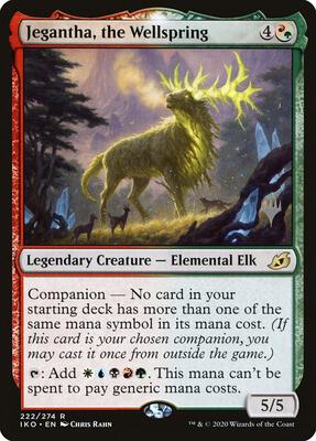 Jegantha, the Wellspring card from Promo Pack: Ikoria