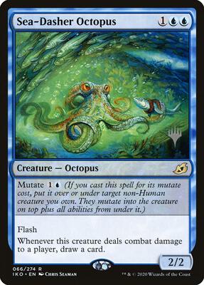 Sea-Dasher Octopus card from Promo Pack: Ikoria