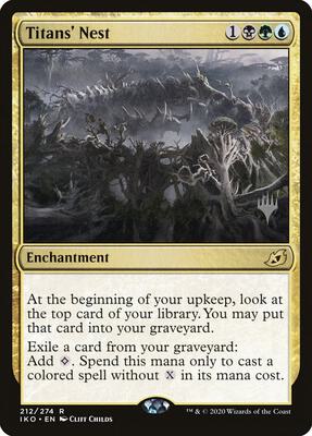 Titans' Nest card from Promo Pack: Ikoria