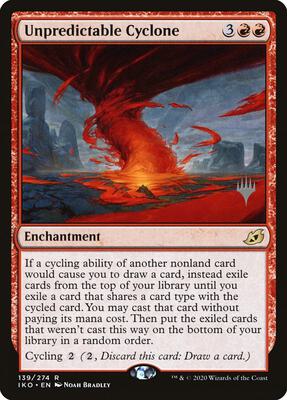 Unpredictable Cyclone card from Promo Pack: Ikoria