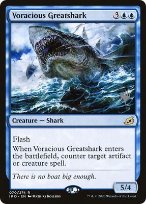 Voracious Greatshark card from Promo Pack: Ikoria