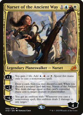 Narset of the Ancient Way card from Promo Pack: Ikoria