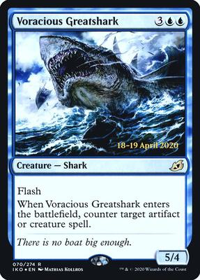 Voracious Greatshark card from Prerelease Cards