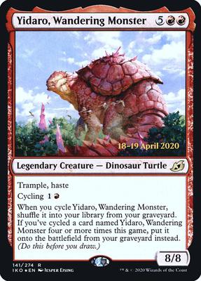 Yidaro, Wandering Monster card from Prerelease Cards