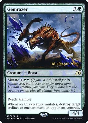 Gemrazer card from Prerelease Cards