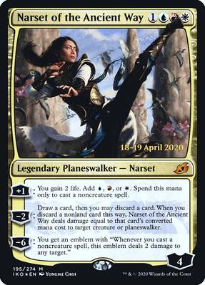 Narset of the Ancient Way card from Prerelease Cards
