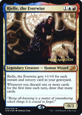 Rielle, the Everwise card from Prerelease Cards