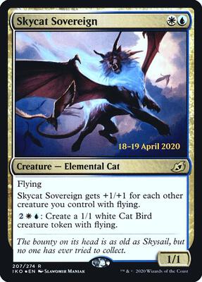 Skycat Sovereign card from Prerelease Cards
