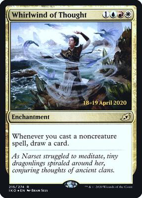 Whirlwind of Thought card from Prerelease Cards