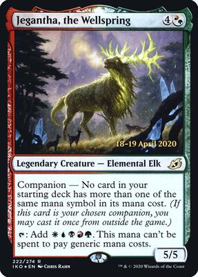 Jegantha, the Wellspring card from Prerelease Cards