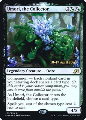 Umori, the Collector card from Prerelease Cards