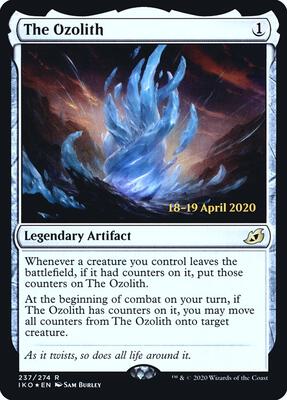 The Ozolith card from Prerelease Cards