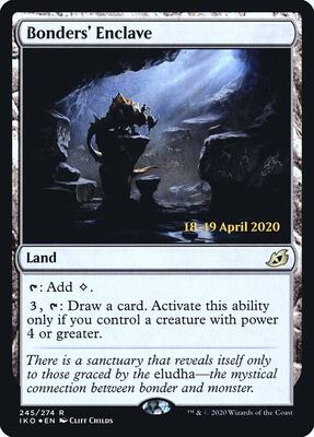 Bonders' Enclave card from Prerelease Cards