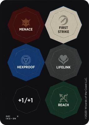 Punch Card Token (001 // 002) card from Ikoria: Lair of Behemoths