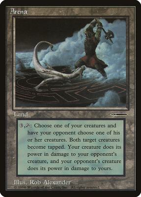 Arena card from Media Promos