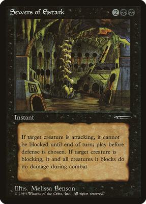 Sewers of Estark card from Media Promos
