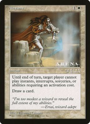 Abeyance (Arena League) card from Oversize Cards