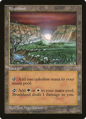 Brushland (Arena League) card from Oversize Cards