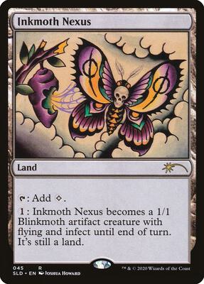 Inkmoth Nexus card from Secret Lair Drop Series