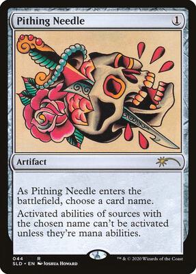 Pithing Needle card from Secret Lair Drop Series