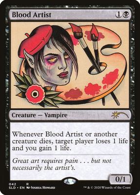 Blood Artist card from Secret Lair Drop Series