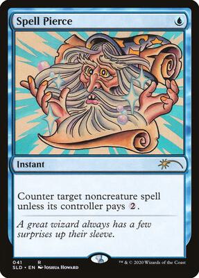 Spell Pierce (041) card from Secret Lair Drop Series