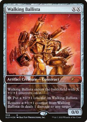 Walking Ballista (058) card from Secret Lair Drop Series